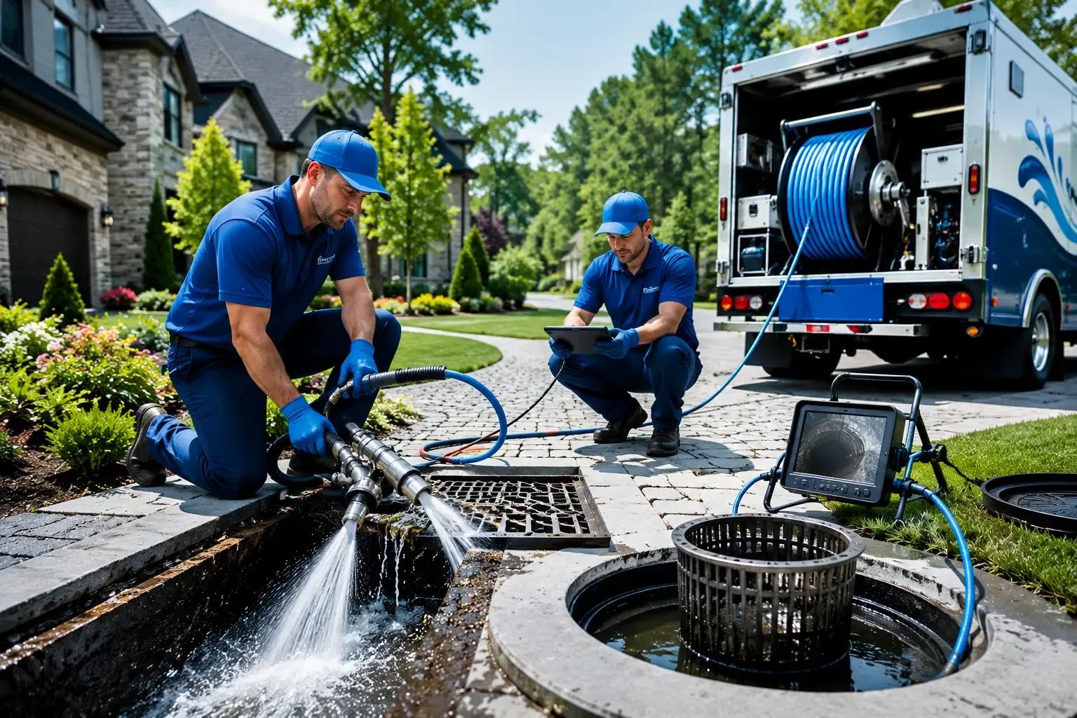 Local outdoor drain cleaning professionals in Wilton, NH
