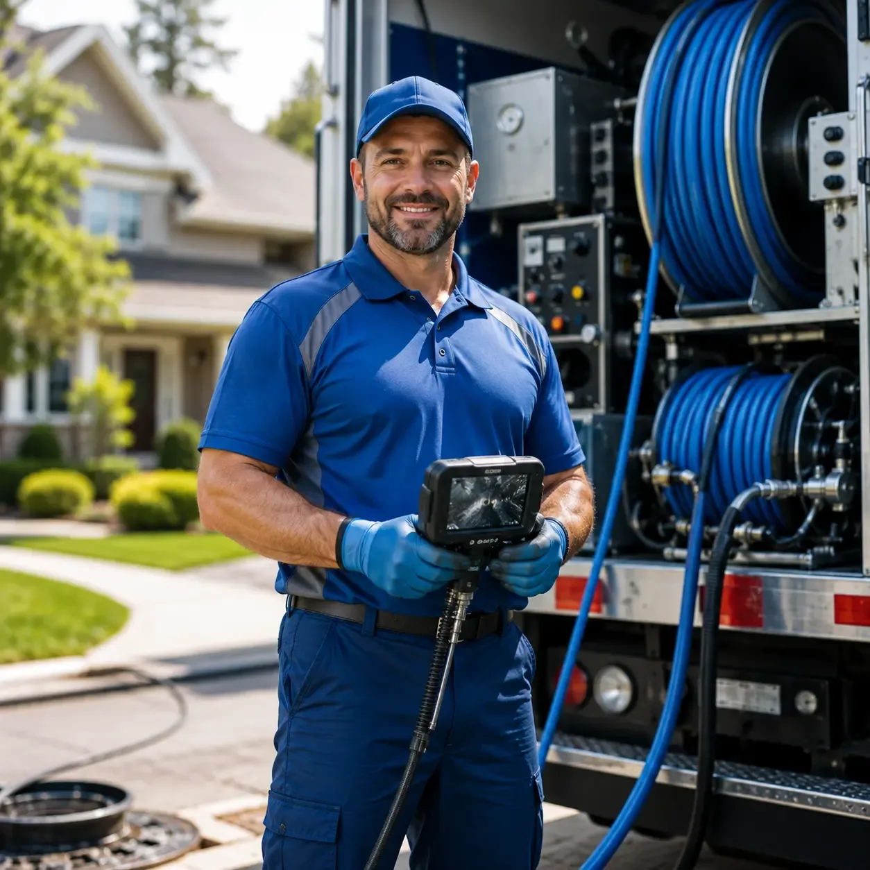 Local outdoor drain cleaning specialists in Wilton, NH
